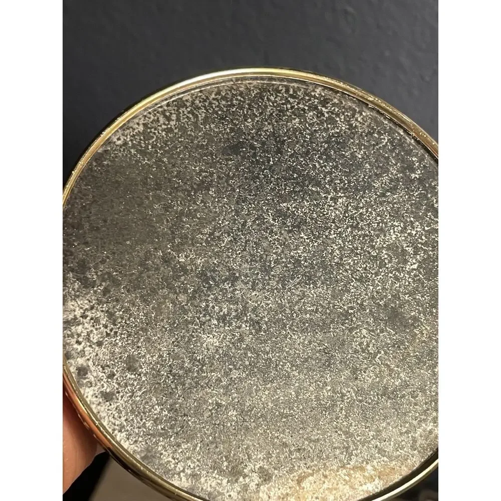 Vintage Compact Mirror Celluloid Foldable Japan